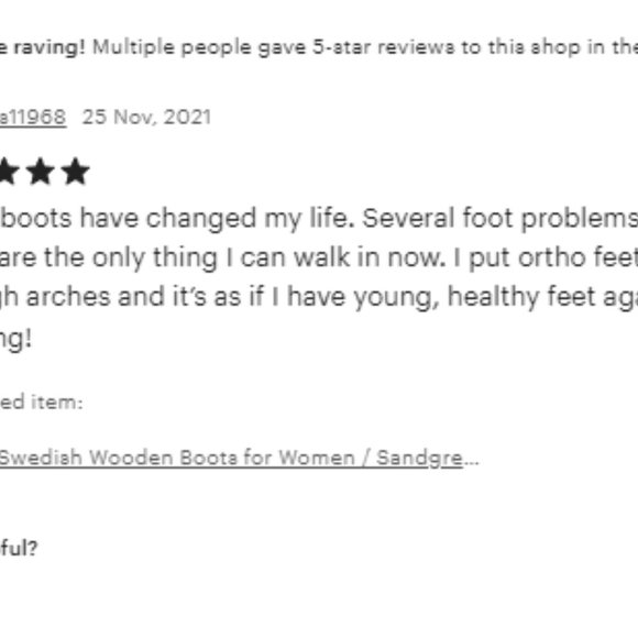 Sandgrens NEW YORK HIGH Handmade Swedish Clog Forest Green Leather Boot 41/8.5 - Picture 15 of 16